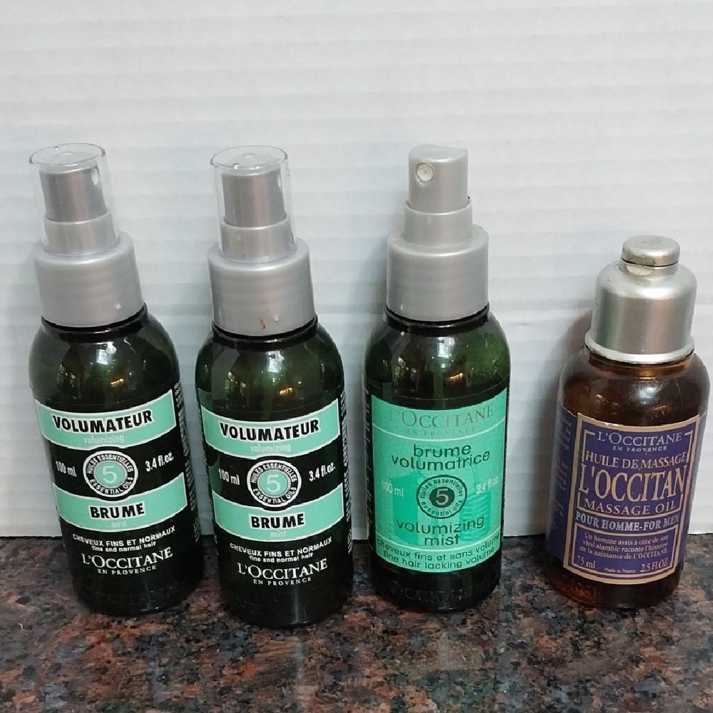 4 L'OCCITANE PRODUCTS....NEW